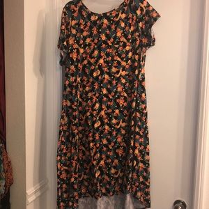 Lularoe Dress Size L Short in Front/Long In Back